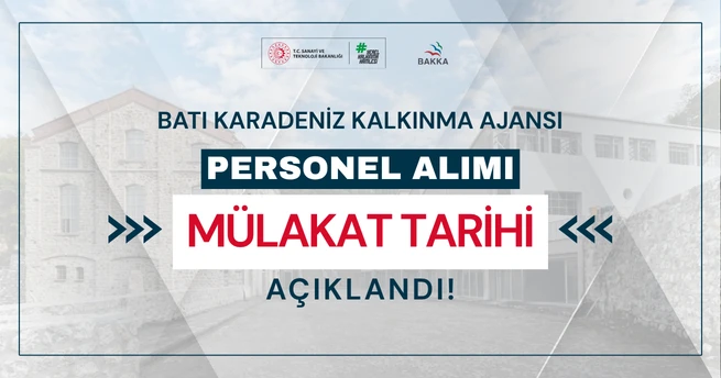 Personel Alımı Mülakat Tarihi Açıklandı! - Haber Kapak Görseli